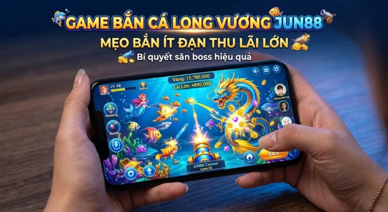 Game Bắn Cá Long Vương JUN88: Mẹo Bắn Ít Đạn Thu Lãi Lớn